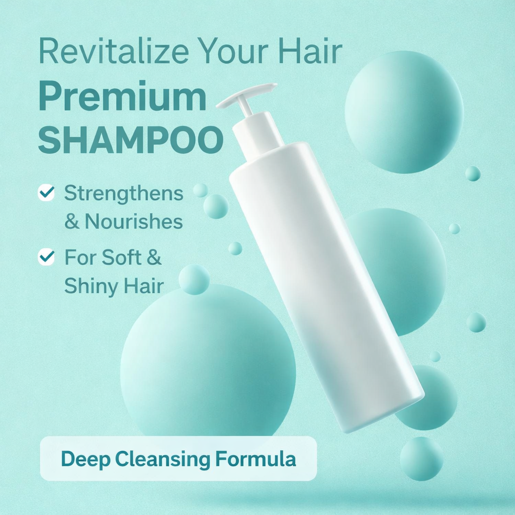 Premium Revitalizing Shampoo – Deep Cleansing & Shine | Luxury Hair Care | 2000 PKR