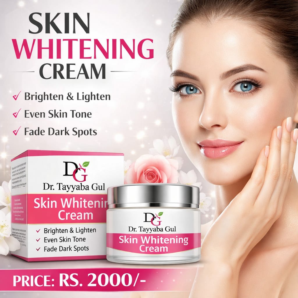 A triple-action cream (brightening, lightening, glowing) using L-Glutathione, typically used at night.