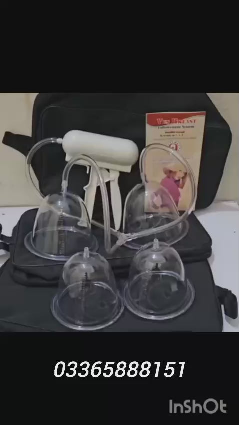 Boost Confidence Naturally – Breast Enlargement Pump + Free Cream